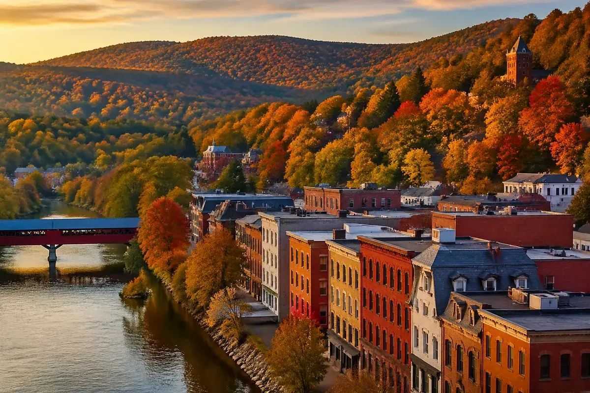 Brattleboro-02-cityscape in Brattleboro, Vermont