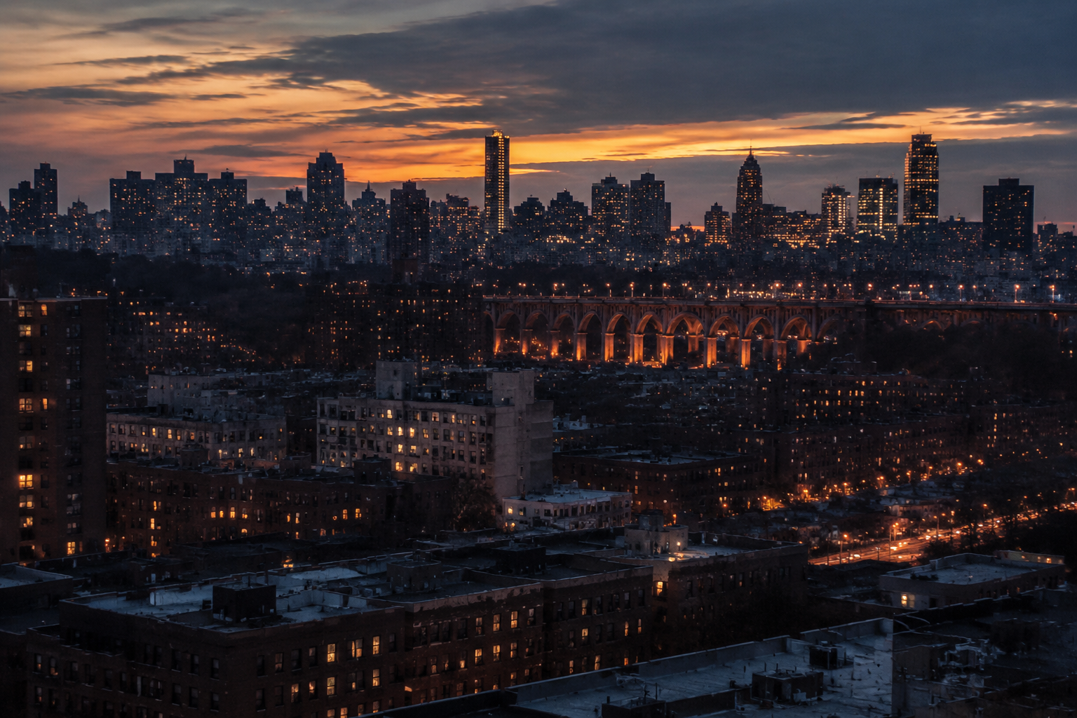Bronx, New York Night Scene — 3Cupid Cuckold Dating in Bronx, New York