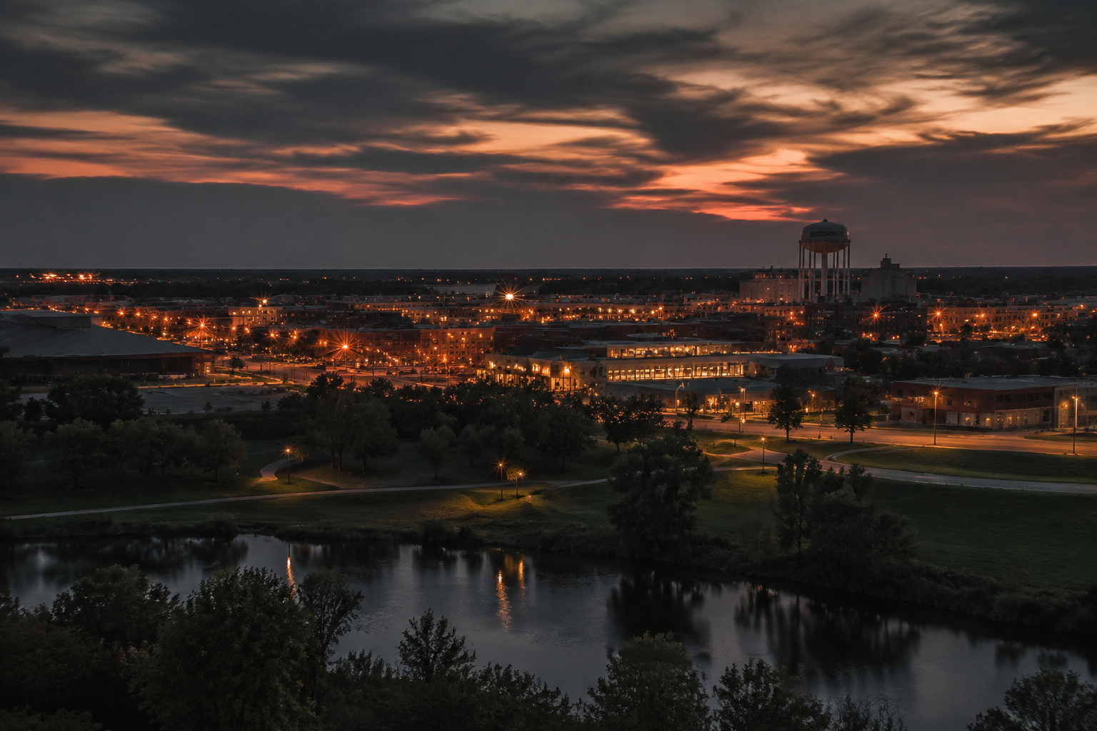 Brookings, South Dakota Night Scene — 3Cupid Cuckold Dating in Brookings, South Dakota