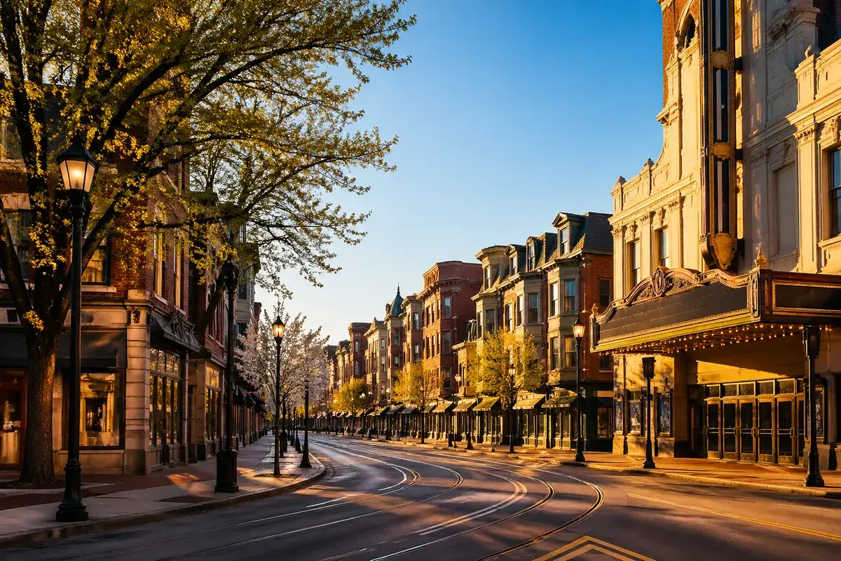 Brookline-02-cityscape in Brookline, Massachusetts