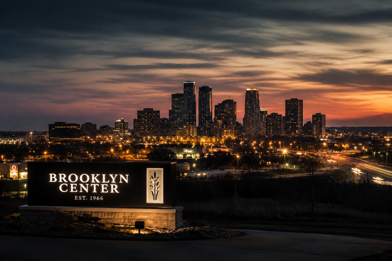 Brooklyn Center, Minnesota Night Scene — 3Cupid Cuckold Dating in Brooklyn Center, Minnesota