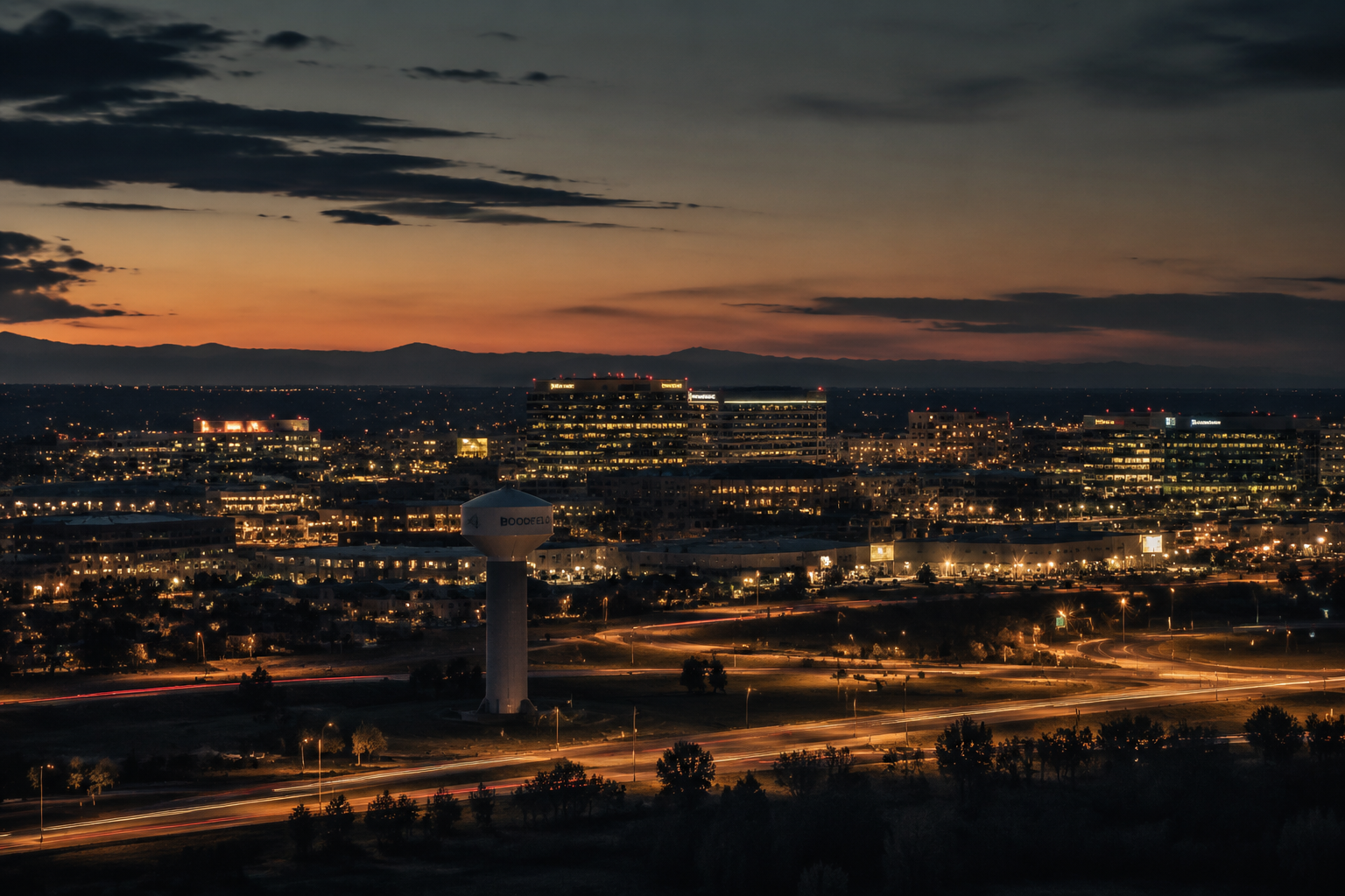Broomfield, Colorado Night Scene — 3Cupid Cuckold Dating in Broomfield, Colorado