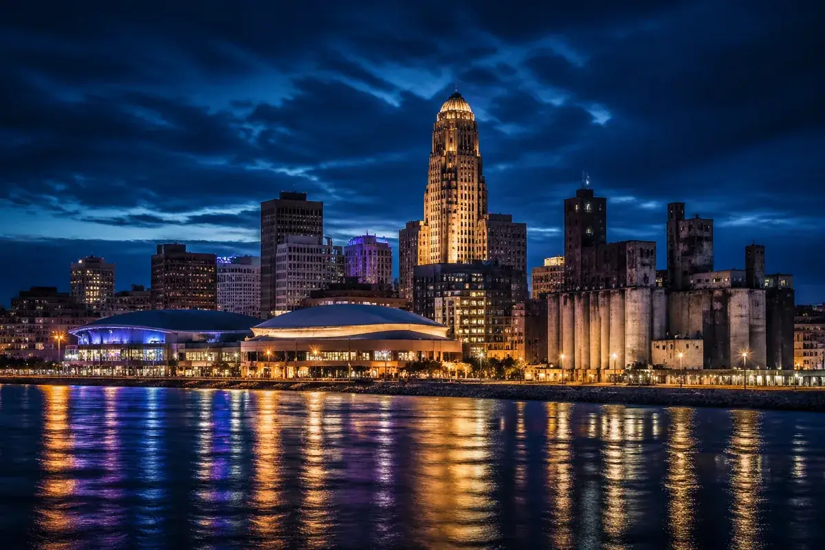 Buffalo-02-cityscape in Buffalo, New York