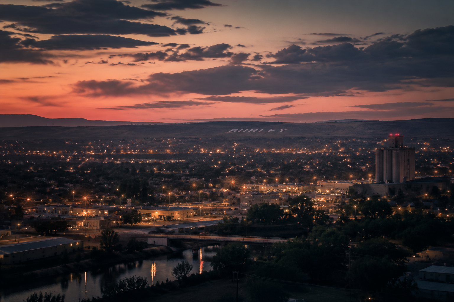 Burley, Idaho Night Scene — 3Cupid Cuckold Dating in Burley, Idaho
