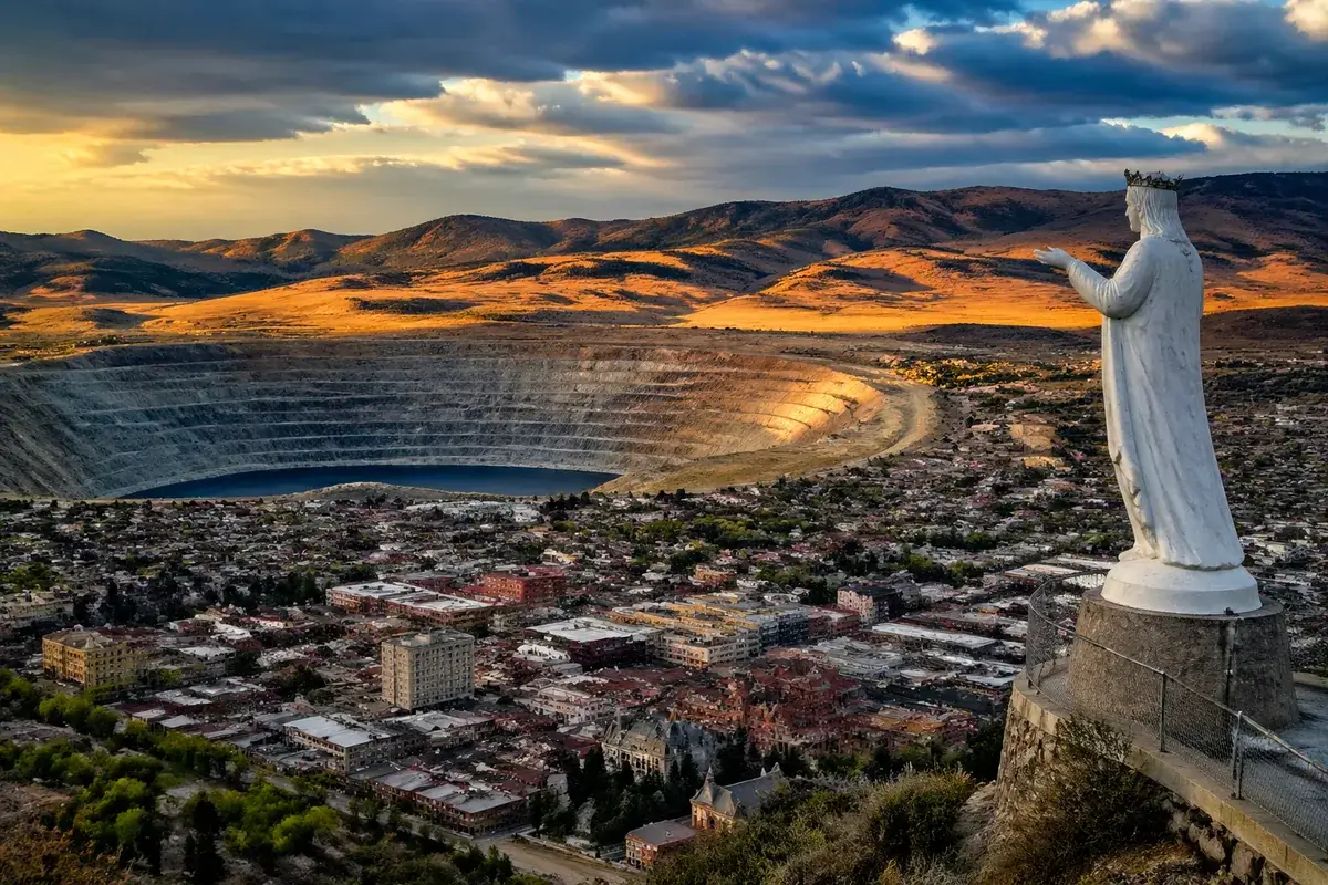 Butte-02-cityscape in Butte, Montana