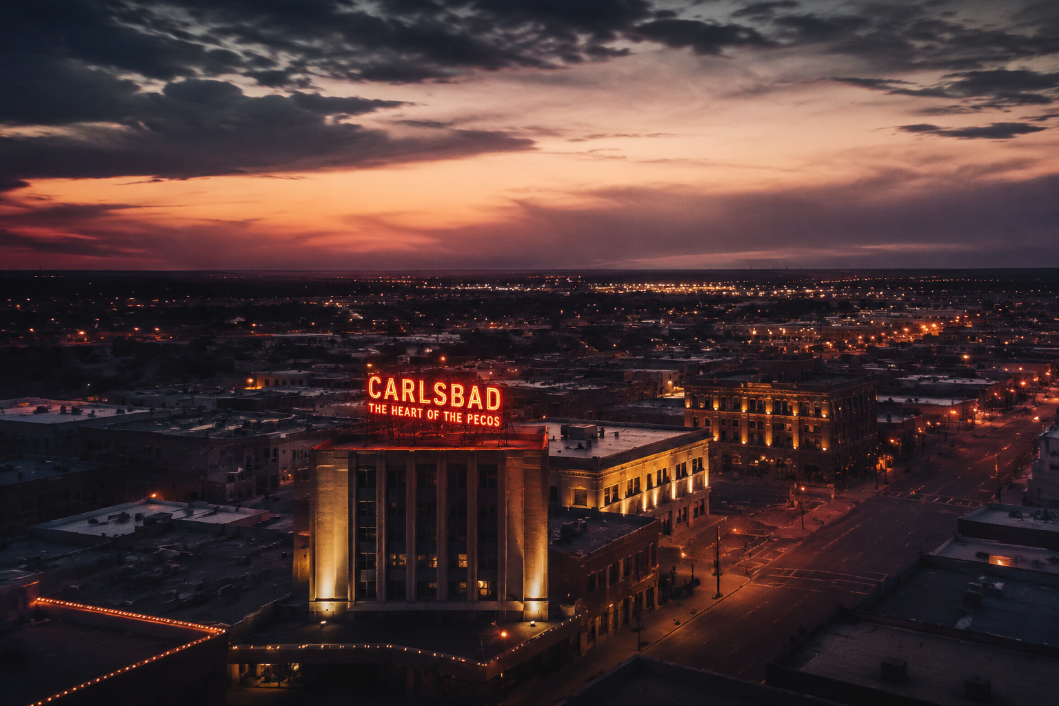 Carlsbad, New Mexico Night Scene — 3Cupid Cuckold Dating in Carlsbad, New Mexico