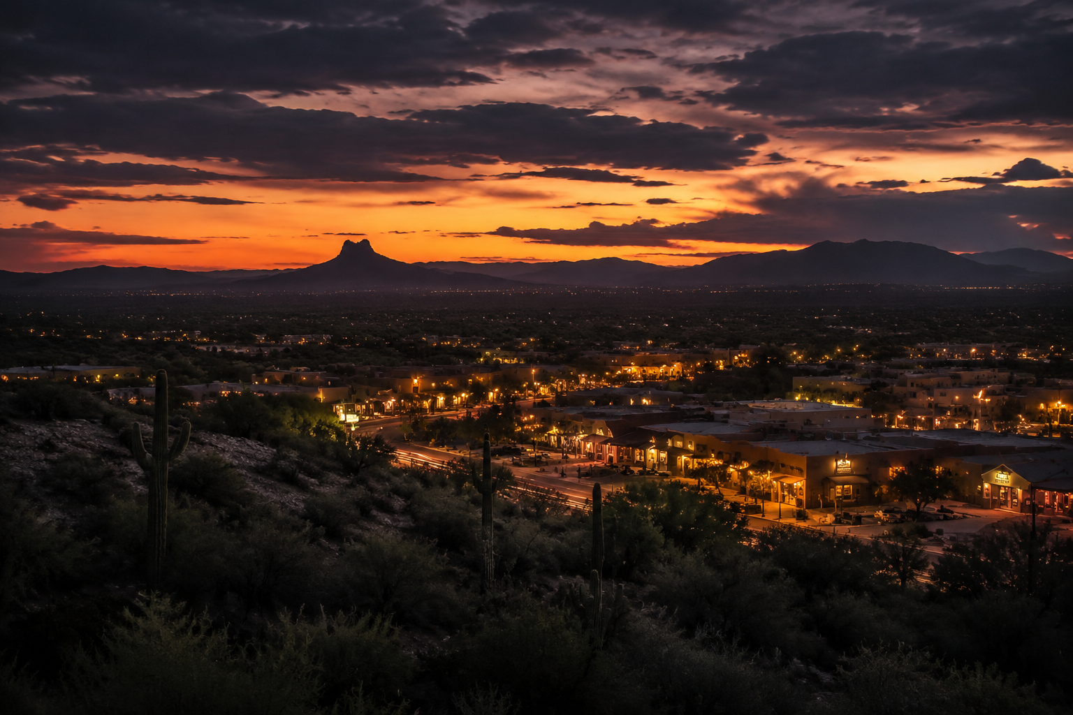 Cave Creek, Arizona Night Scene — 3Cupid Cuckold Dating in Cave Creek, Arizona