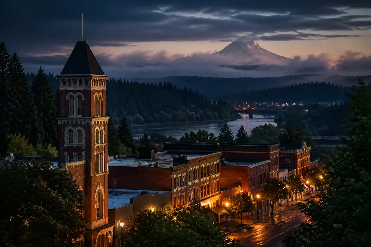 Centralia-02-cityscape in Centralia, Washington