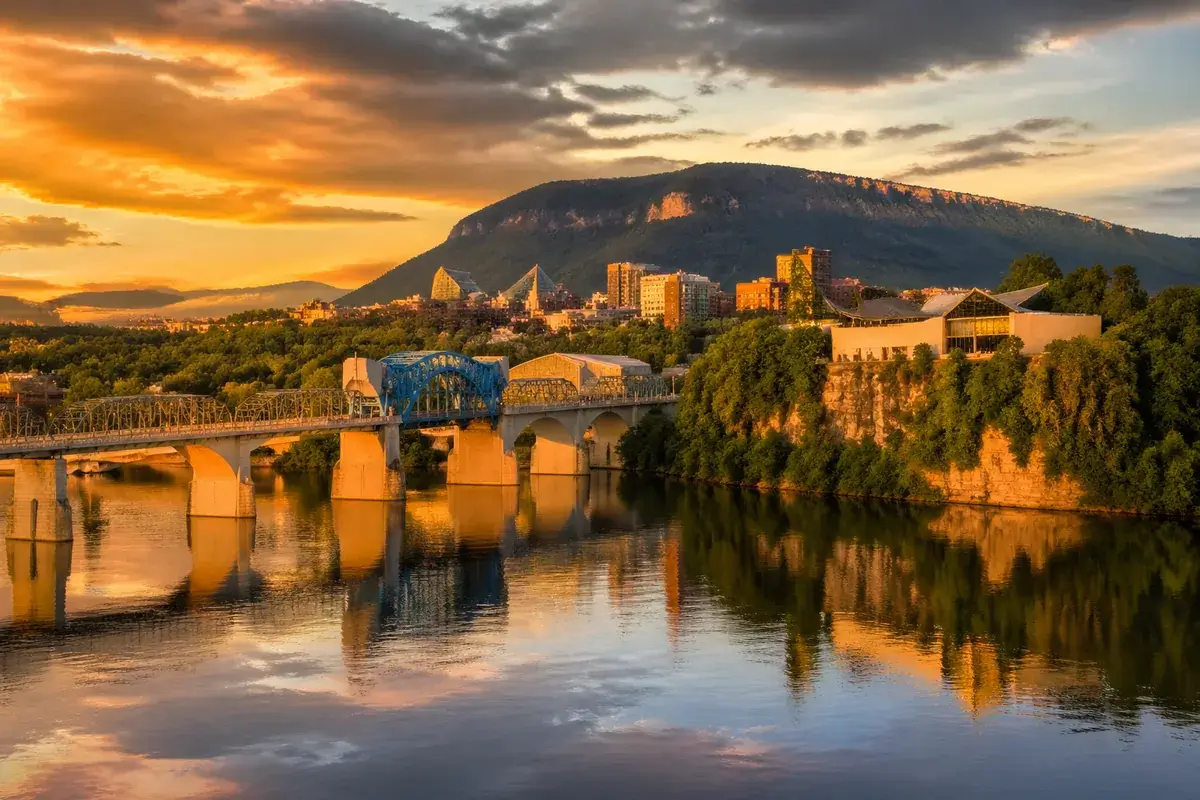 Chattanooga-02-cityscape in Chattanooga, Tennessee