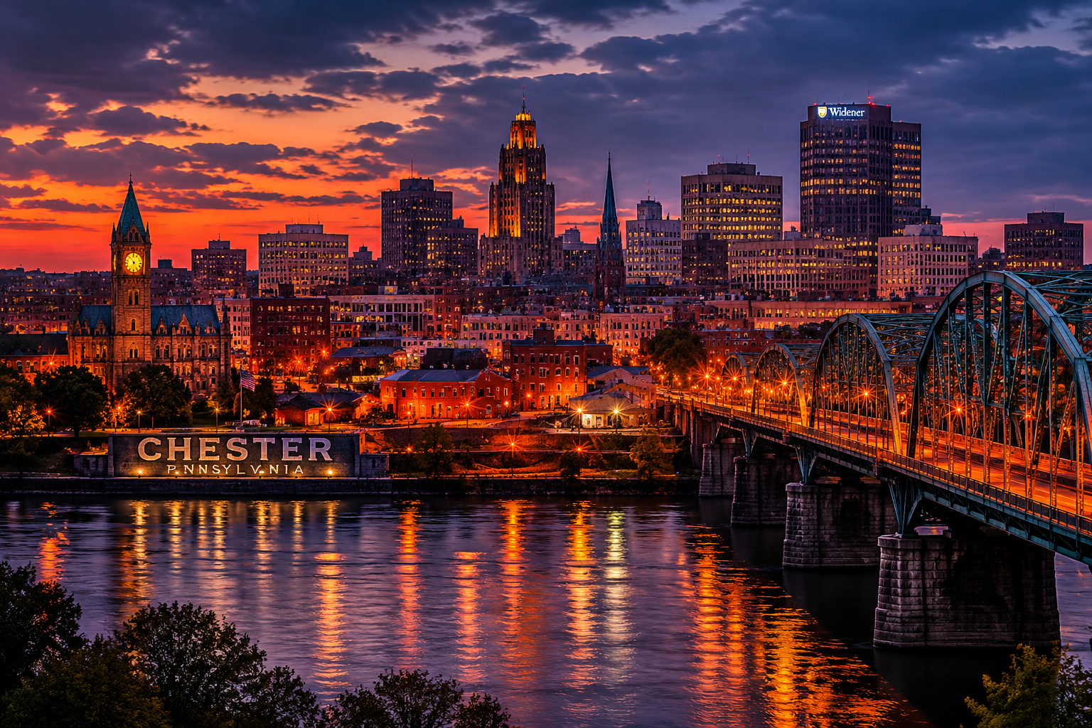 Chester, Virginia Night Scene — 3Cupid Cuckold Dating in Chester, Virginia