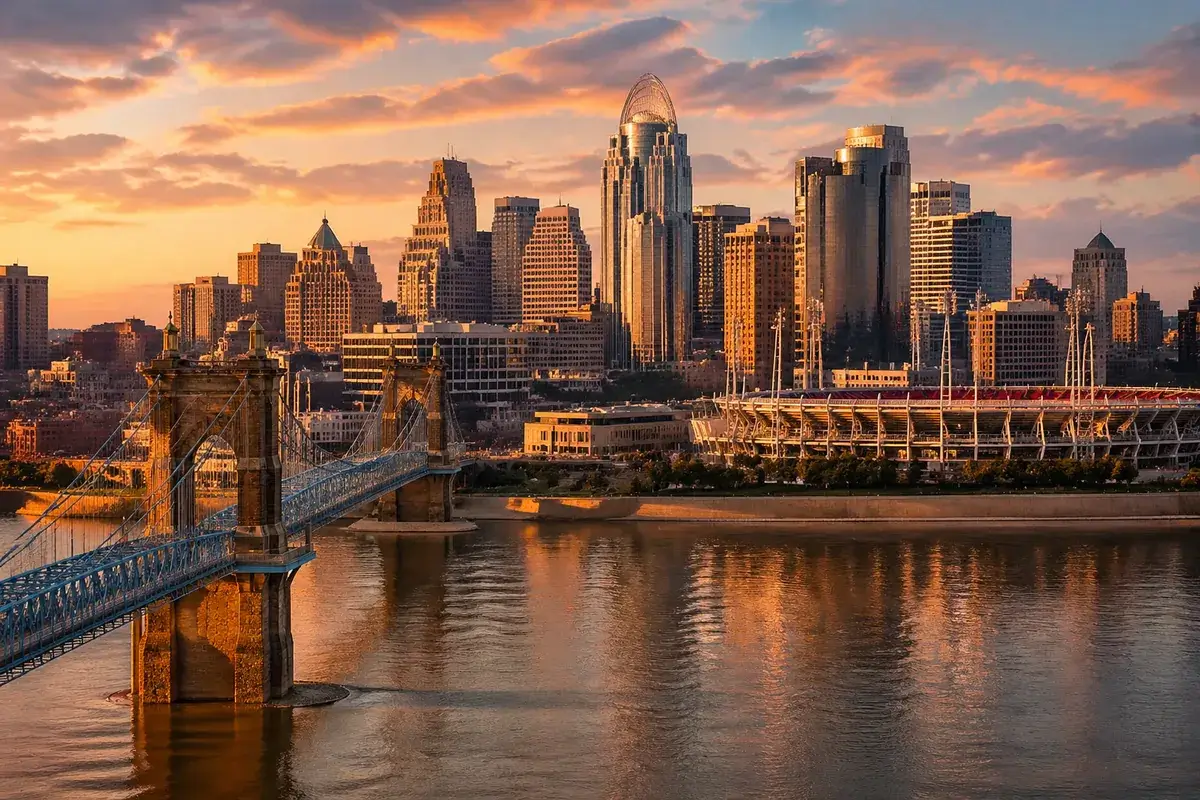 Cincinnati-02-cityscape in Cincinnati, Ohio