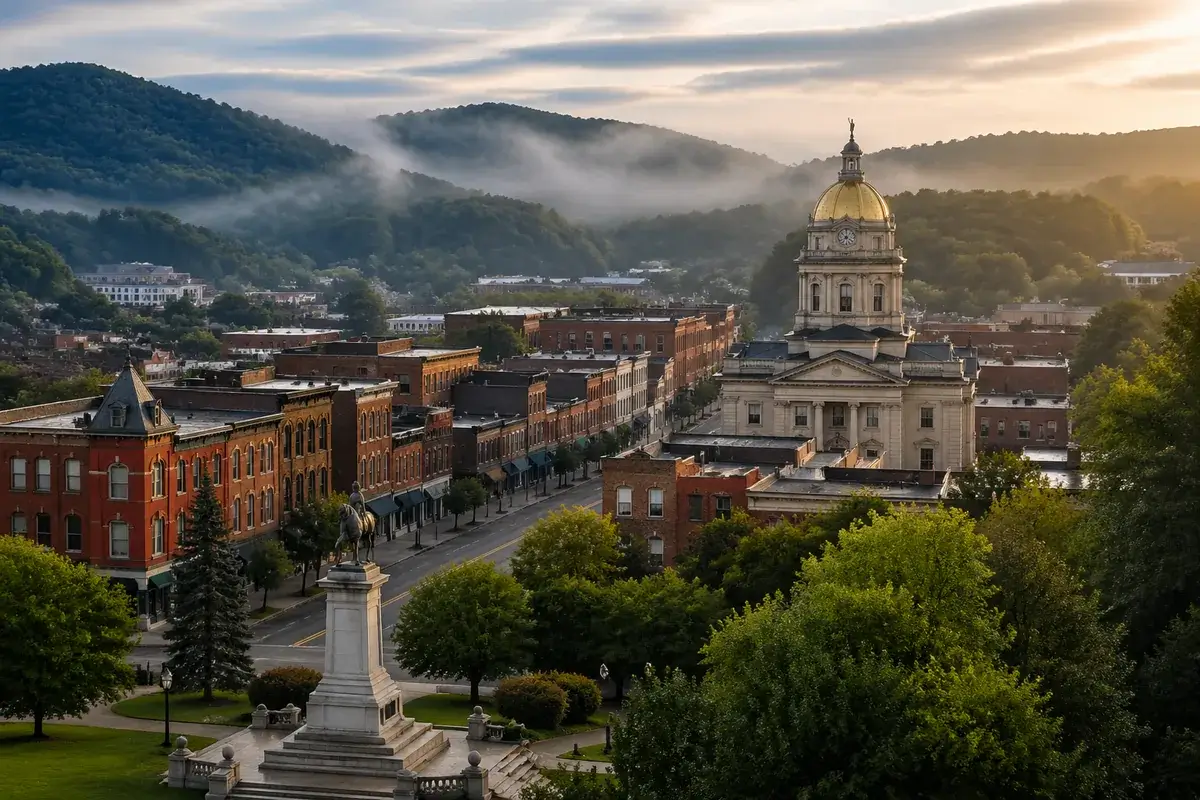 Clarksburg-02-cityscape in Clarksburg, West Virginia