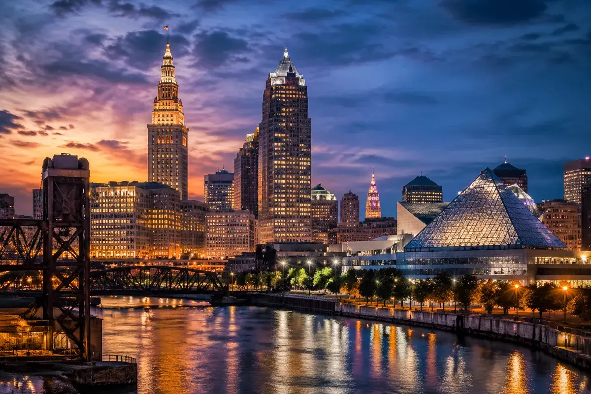 Cleveland-02-cityscape in Cleveland, Ohio