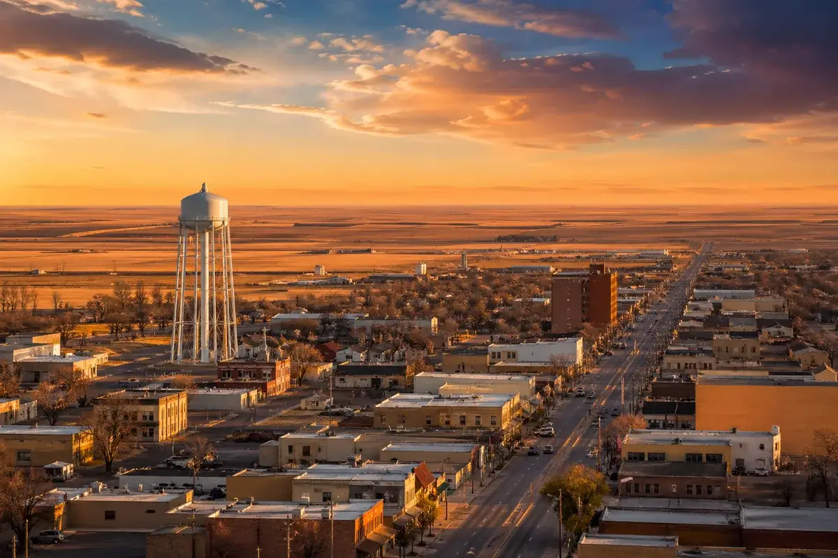 Clovis-02-cityscape in Clovis, New Mexico