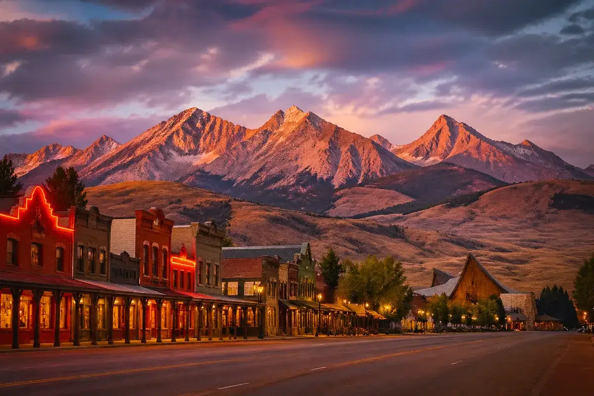 Cody-02-cityscape in Cody, Wyoming