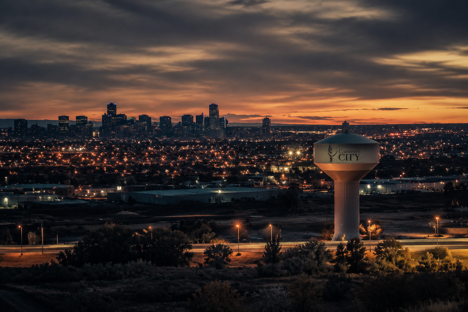 Commerce City, Colorado Night Scene — 3Cupid Cuckold Dating in Commerce City, Colorado