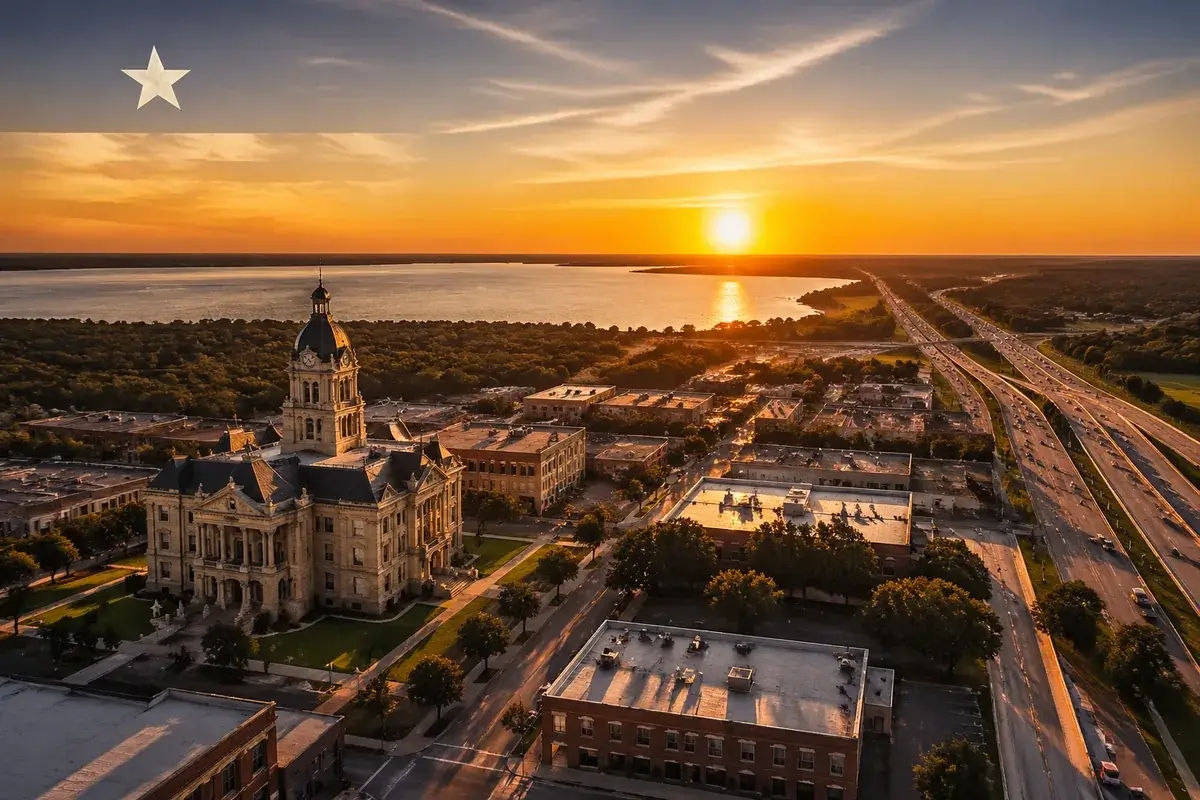 Conroe-02-cityscape in Conroe, Texas