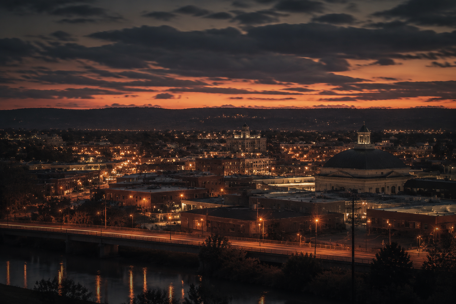 Cookeville, Tennessee Night Scene — 3Cupid Cuckold Dating in Cookeville, Tennessee