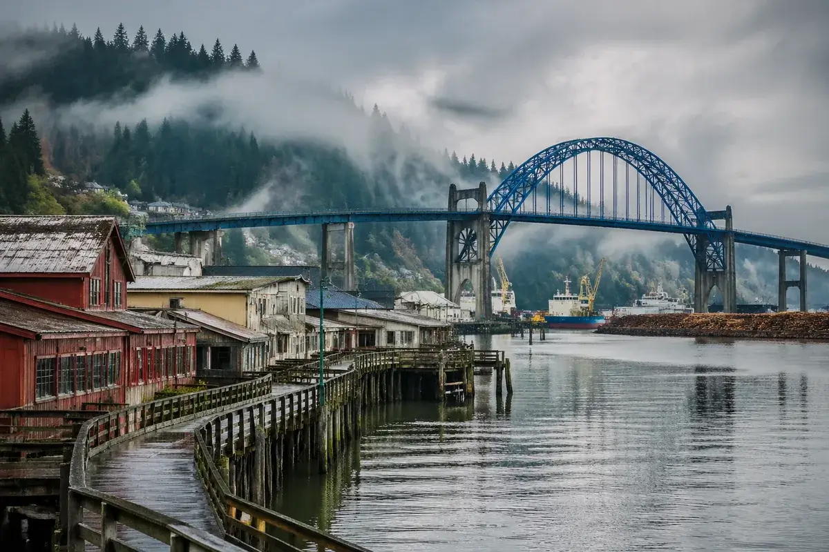 Coos-bay-02-cityscape in Coos Bay, Oregon