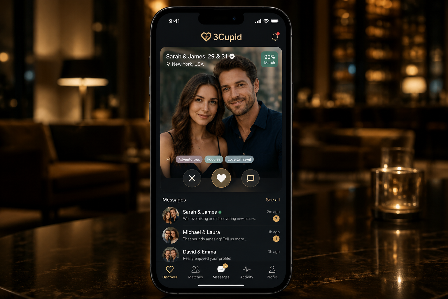 Cuckold Dating App Profile — 3Cupid in Colorado