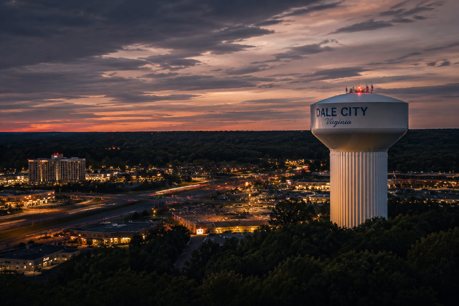 Dale City, Virginia Night Scene — 3Cupid Cuckold Dating in Dale City, Virginia