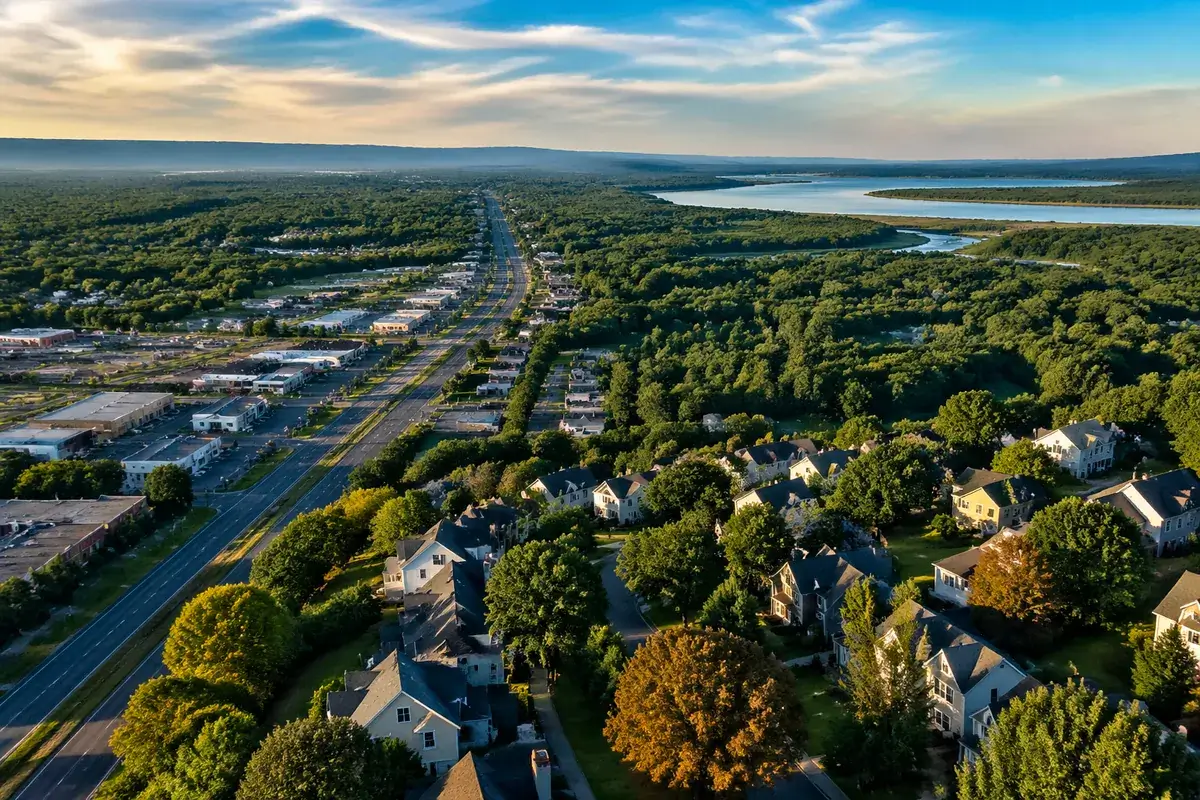 Dale-city-02-cityscape in Dale City, Virginia