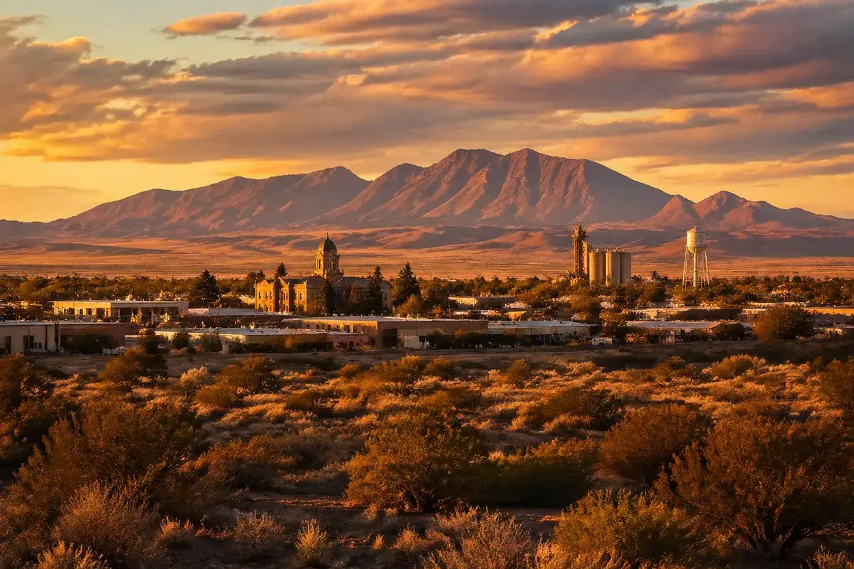 Deming-02-cityscape in Deming, New Mexico
