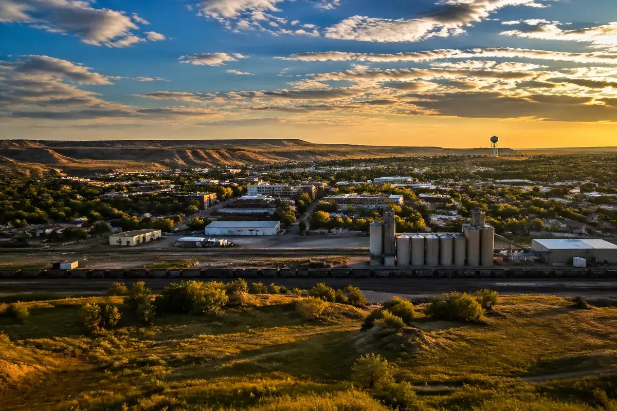 Dickinson-02-cityscape in Dickinson, North Dakota