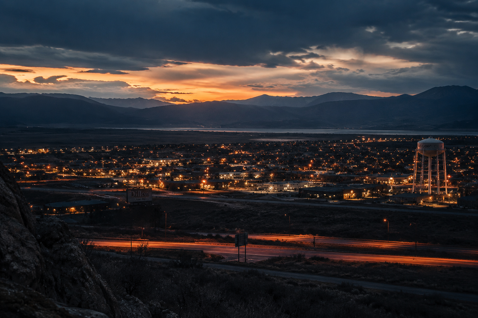 Dillon, Montana Night Scene — 3Cupid Cuckold Dating in Dillon, Montana