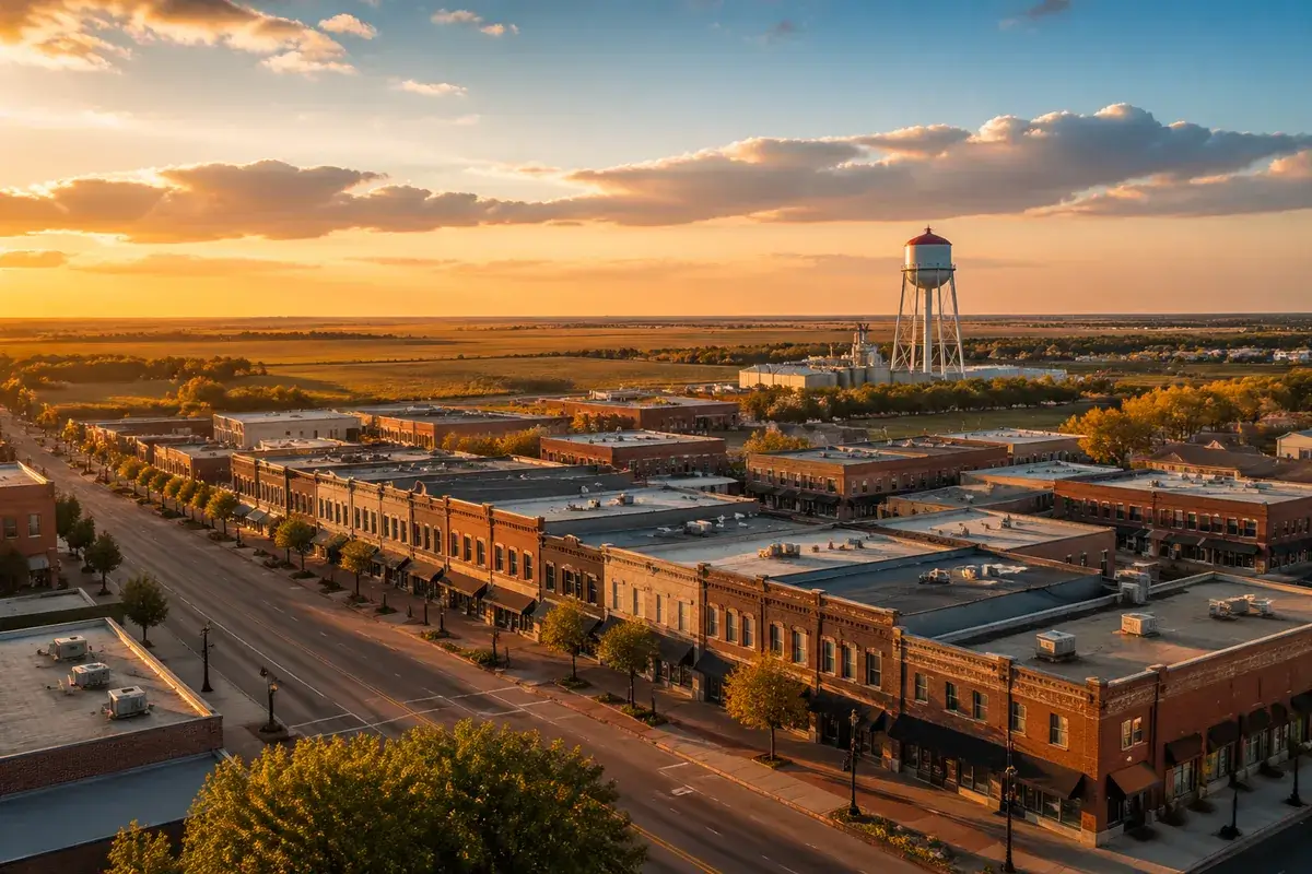El-reno-02-cityscape in El Reno, Oklahoma