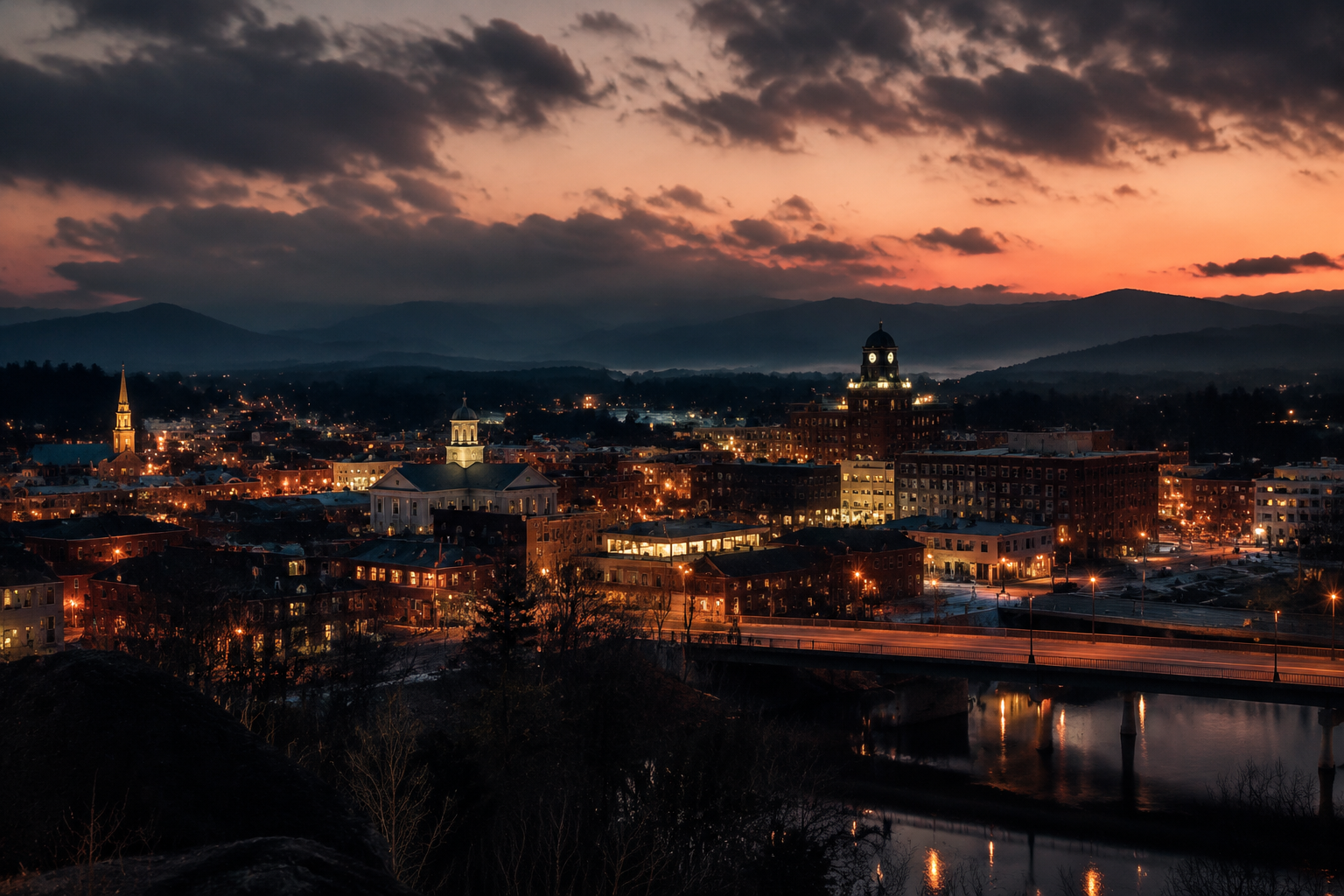Elizabethton, Tennessee Night Scene — 3Cupid Cuckold Dating in Elizabethton, Tennessee