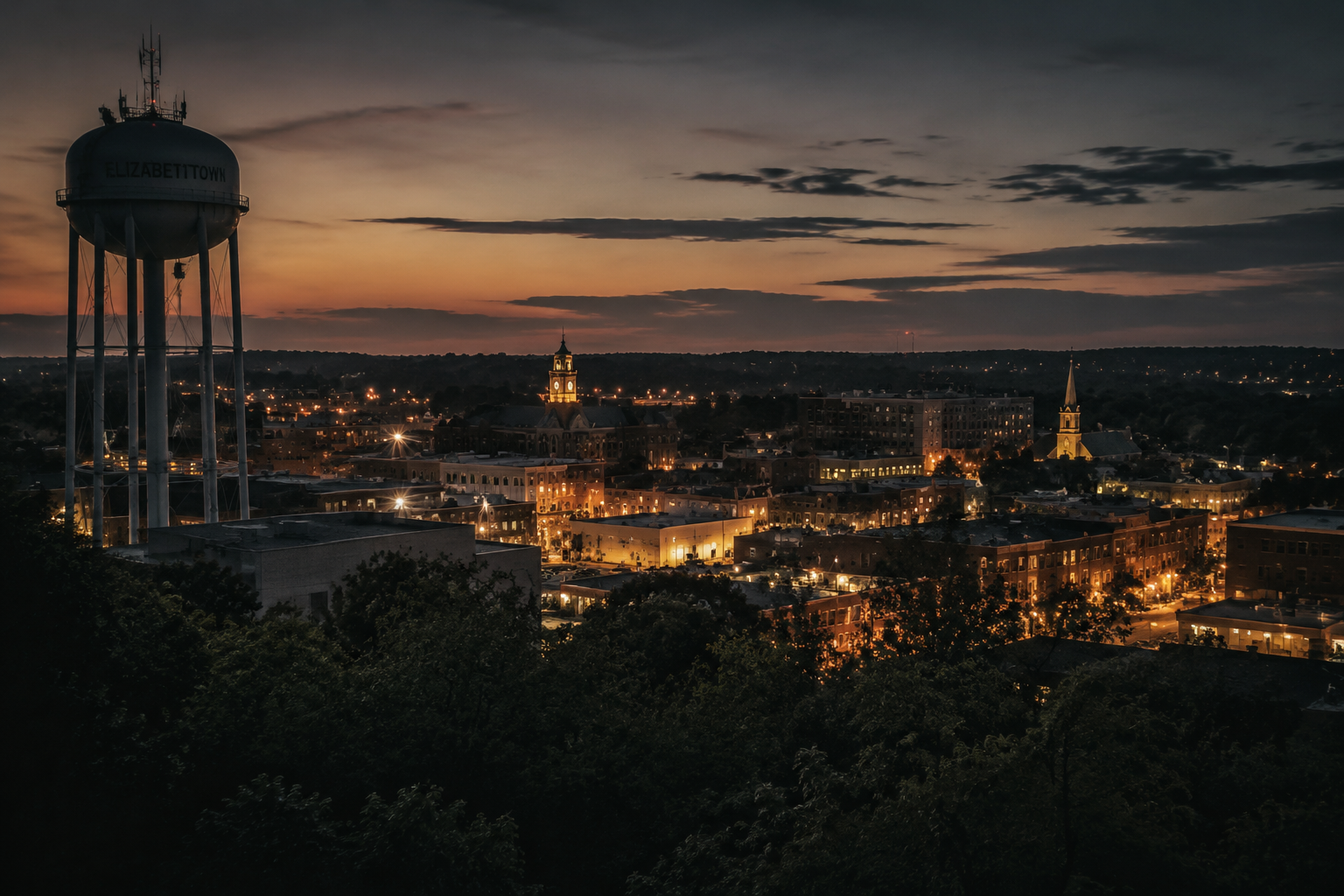 Elizabethtown, Kentucky Night Scene — 3Cupid Cuckold Dating in Elizabethtown, Kentucky