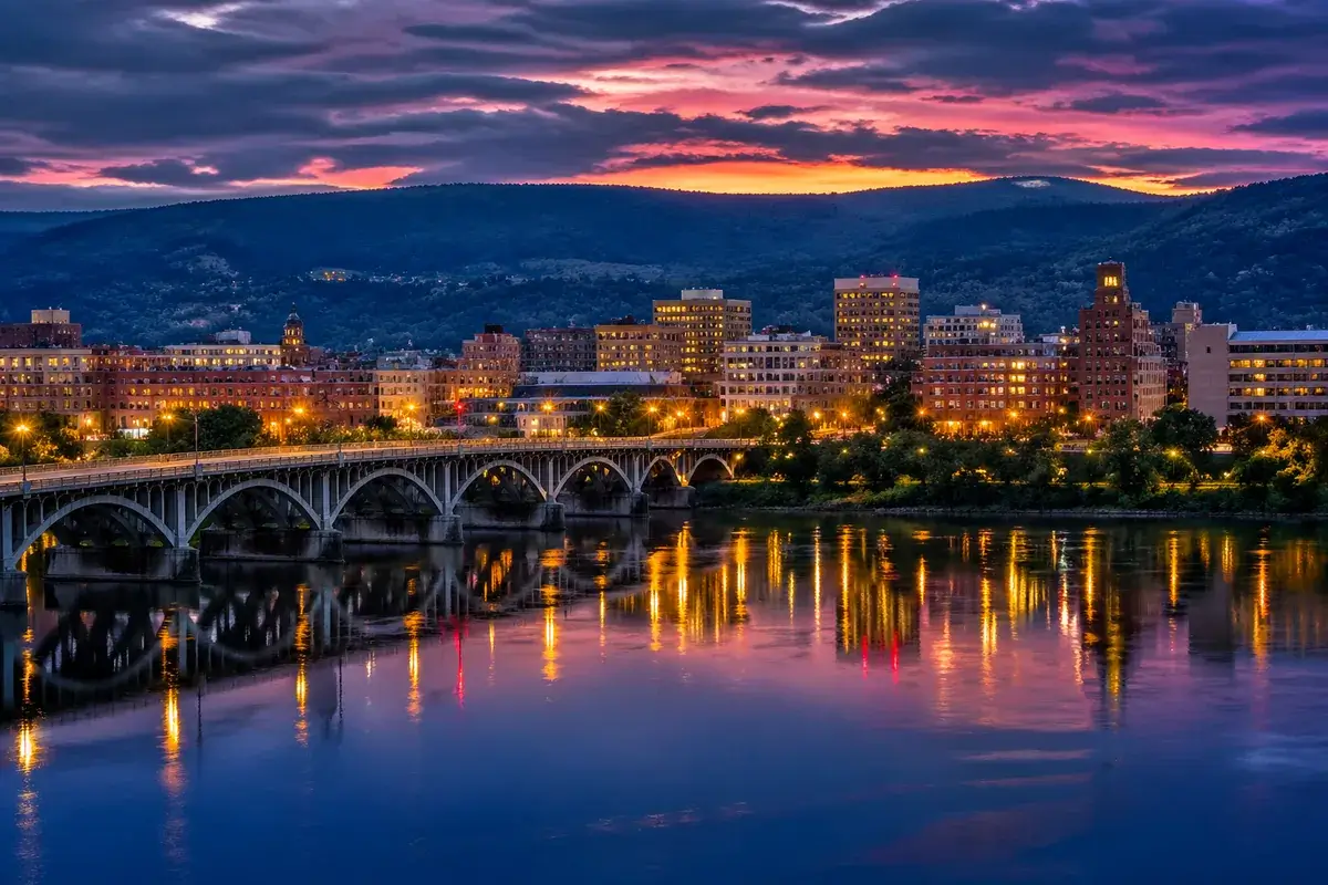 Elmira-02-cityscape in Elmira, New York