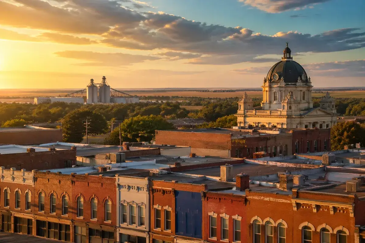 Enid-02-cityscape in Enid, Oklahoma