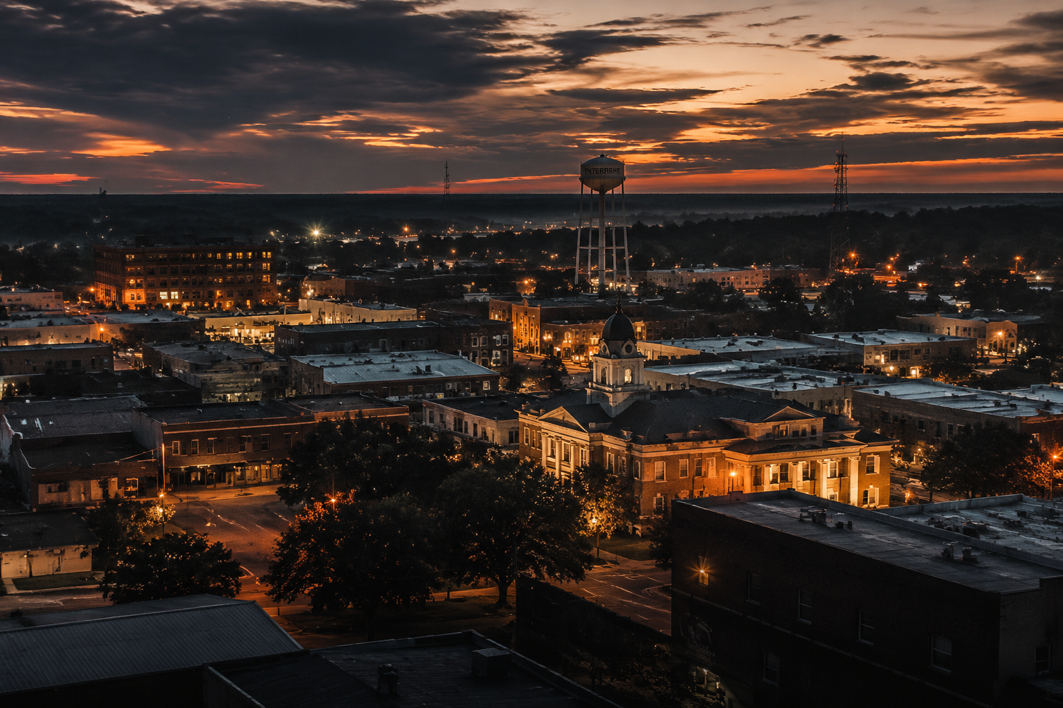 Enterprise, Alabama Night Scene — 3Cupid Cuckold Dating in Enterprise, Alabama