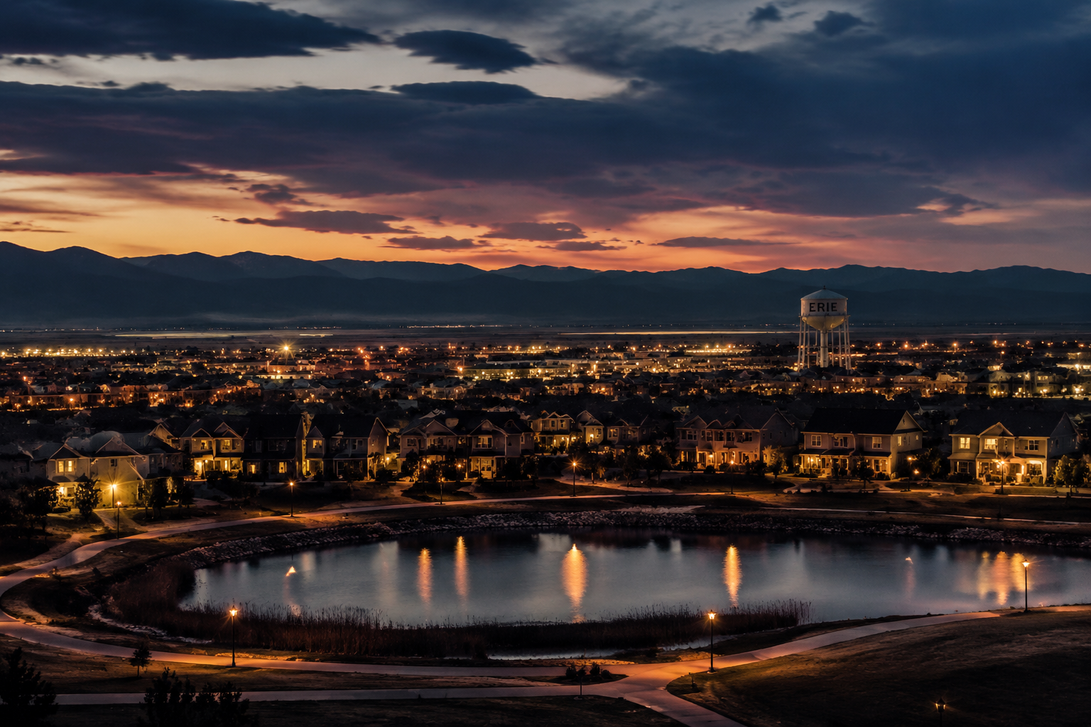 Erie, Colorado Night Scene — 3Cupid Cuckold Dating in Erie, Colorado