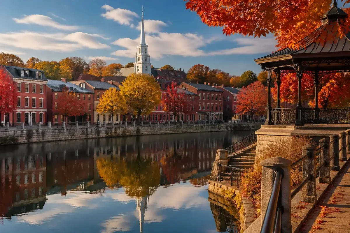 Exeter-02-cityscape in Exeter, New Hampshire