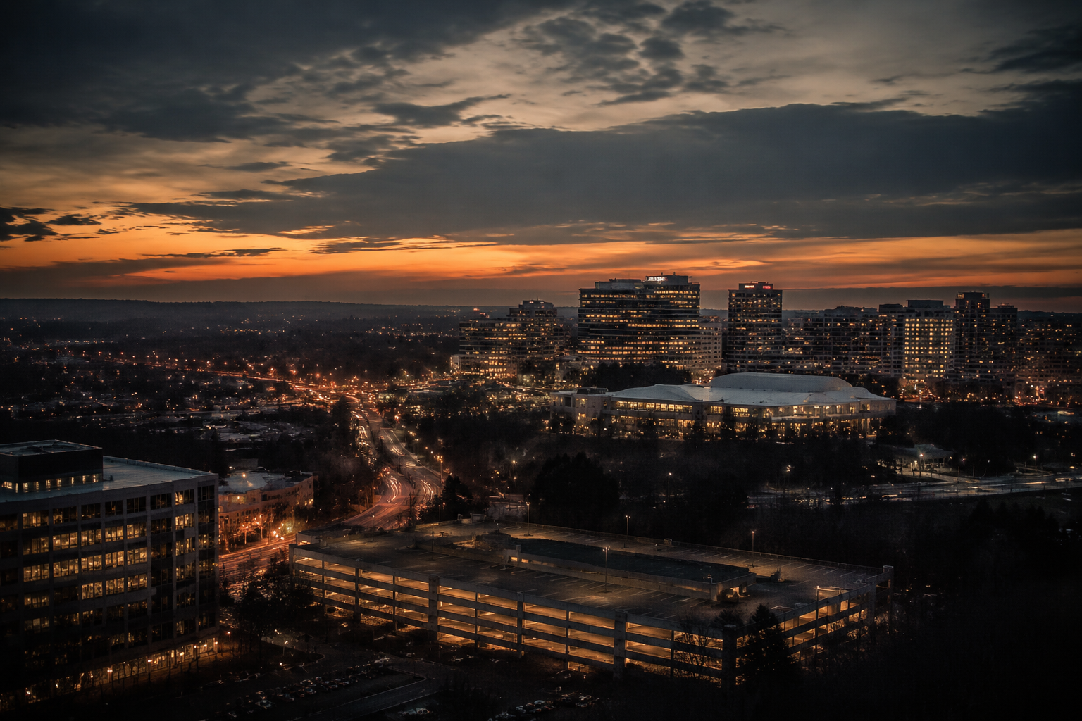Fairfax, Virginia Night Scene — 3Cupid Cuckold Dating in Fairfax, Virginia