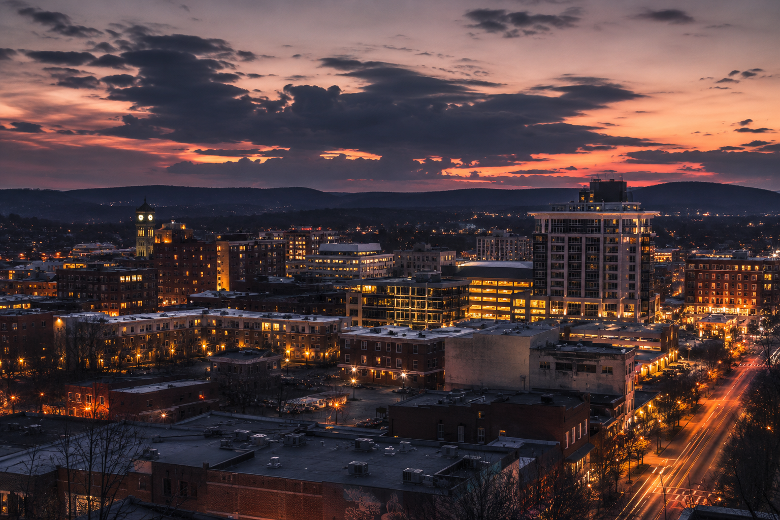 Fayetteville, North Carolina Night Scene — 3Cupid Cuckold Dating in Fayetteville, North Carolina