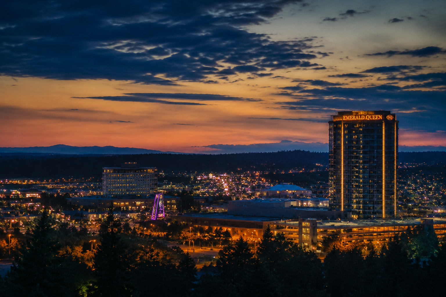 Federal Way, Washington Night Scene — 3Cupid Cuckold Dating in Federal Way, Washington