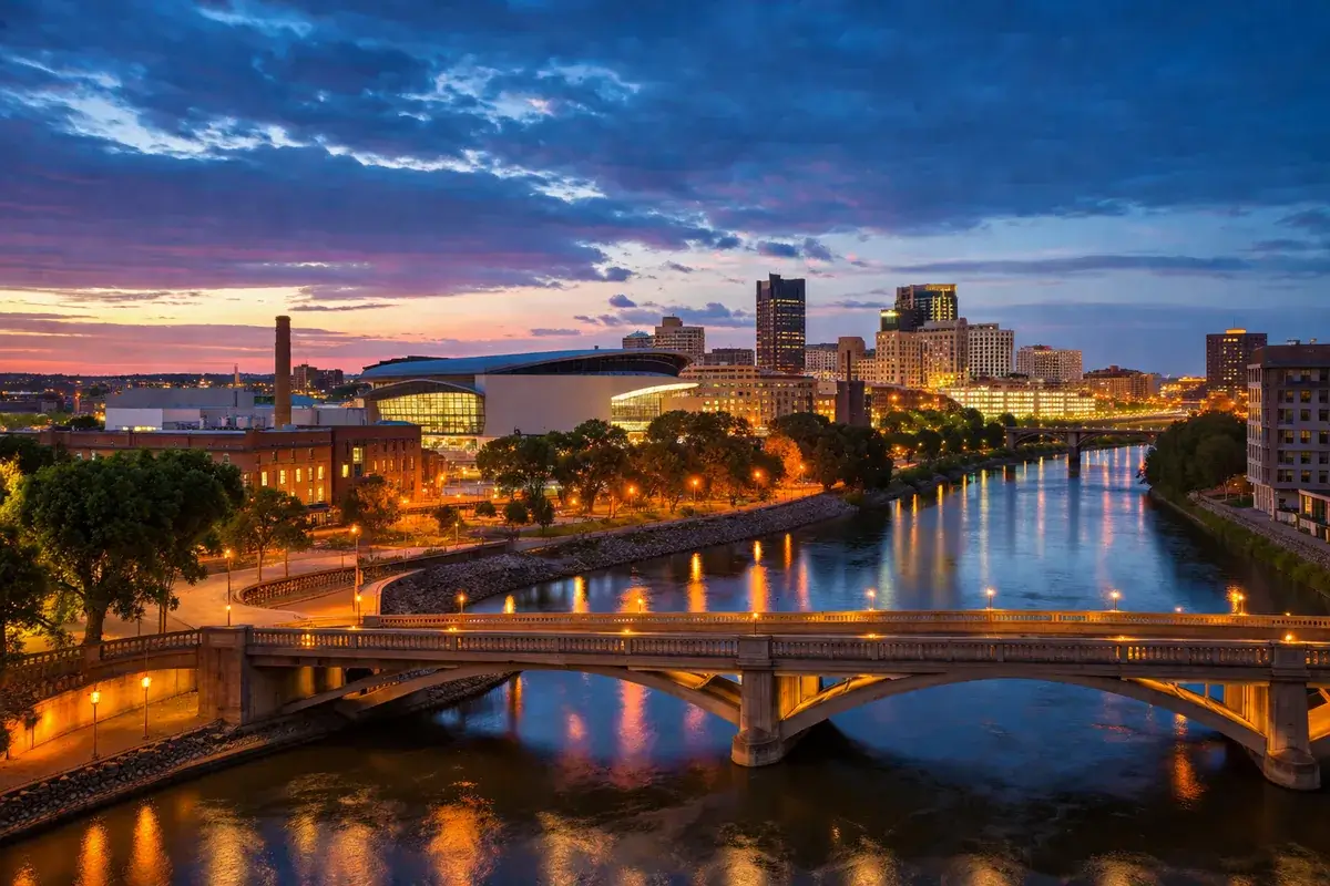 Flint-02-cityscape in Flint, Michigan
