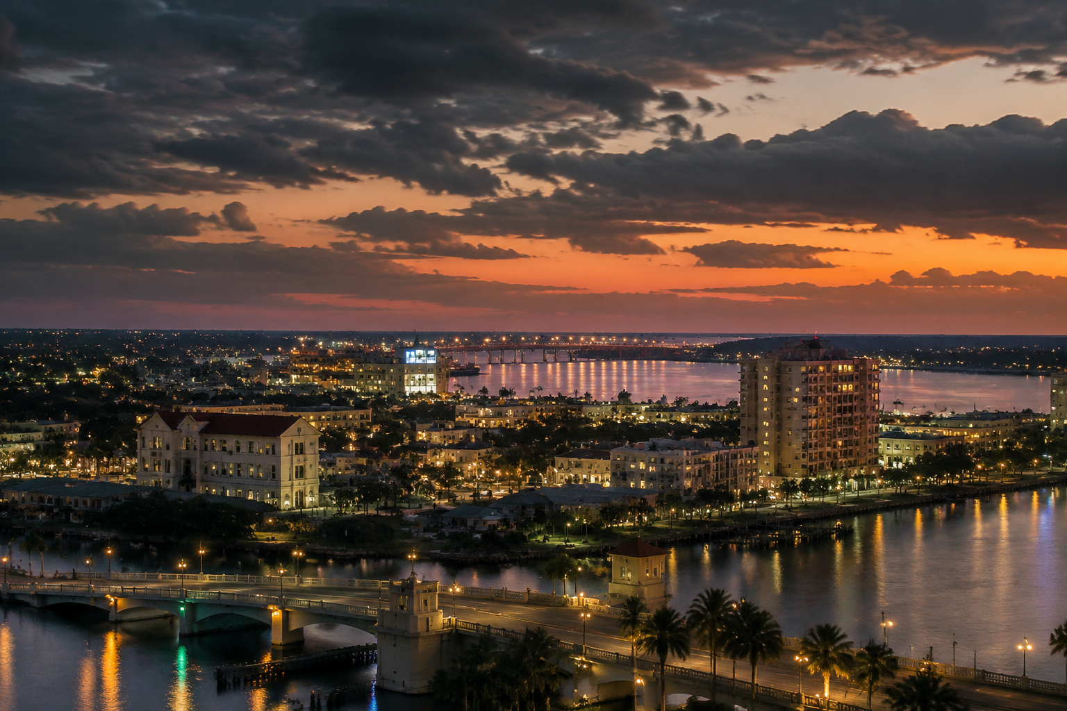 Fort Pierce, Florida Night Scene — 3Cupid Cuckold Dating in Fort Pierce, Florida