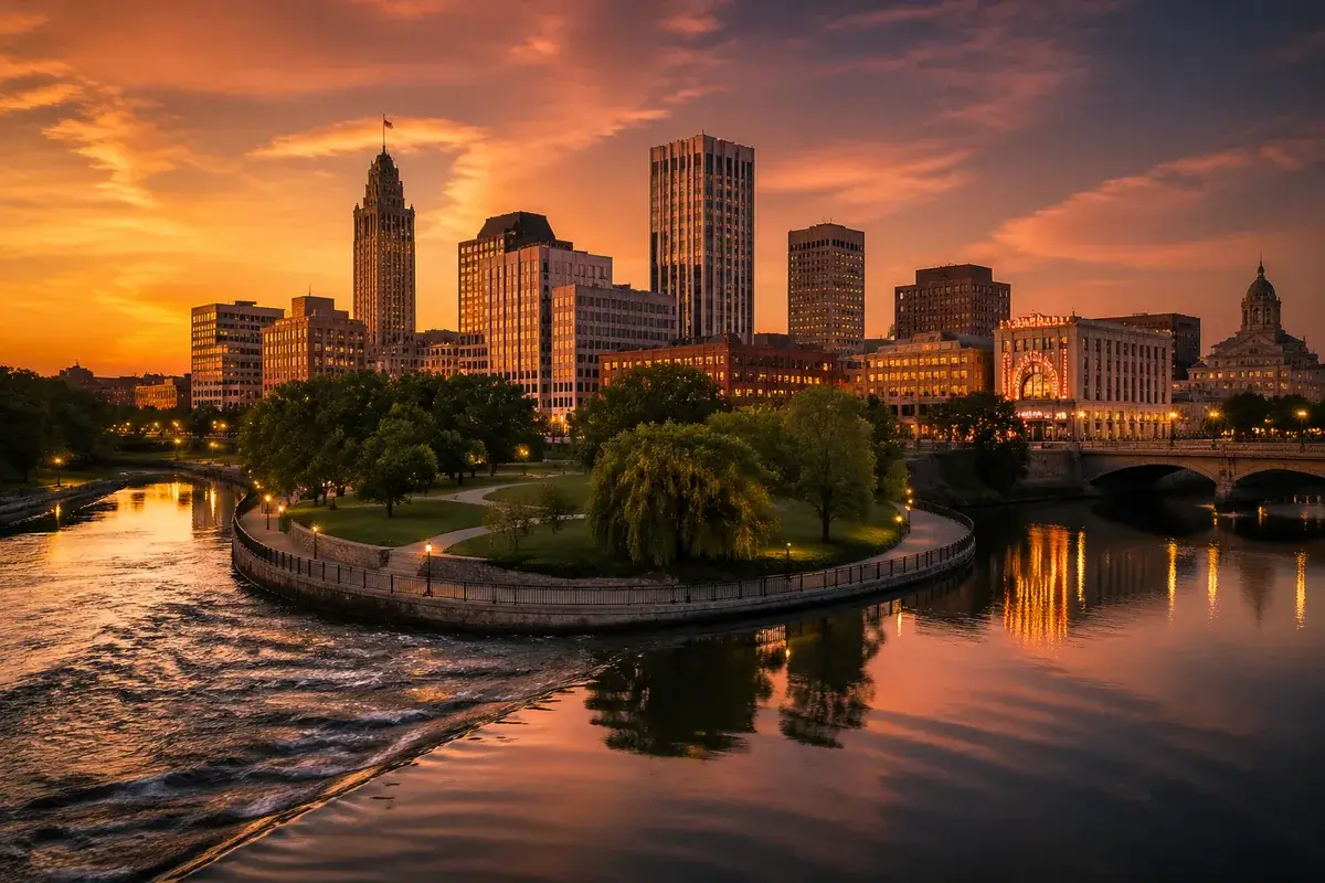 Fort-wayne-02-cityscape in Fort Wayne, Indiana