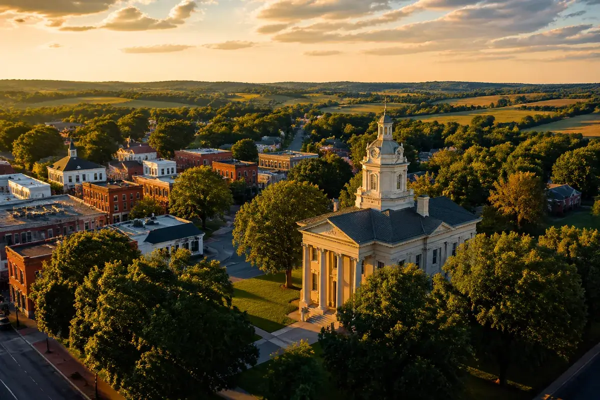 Franklin-02-cityscape in Franklin, Tennessee