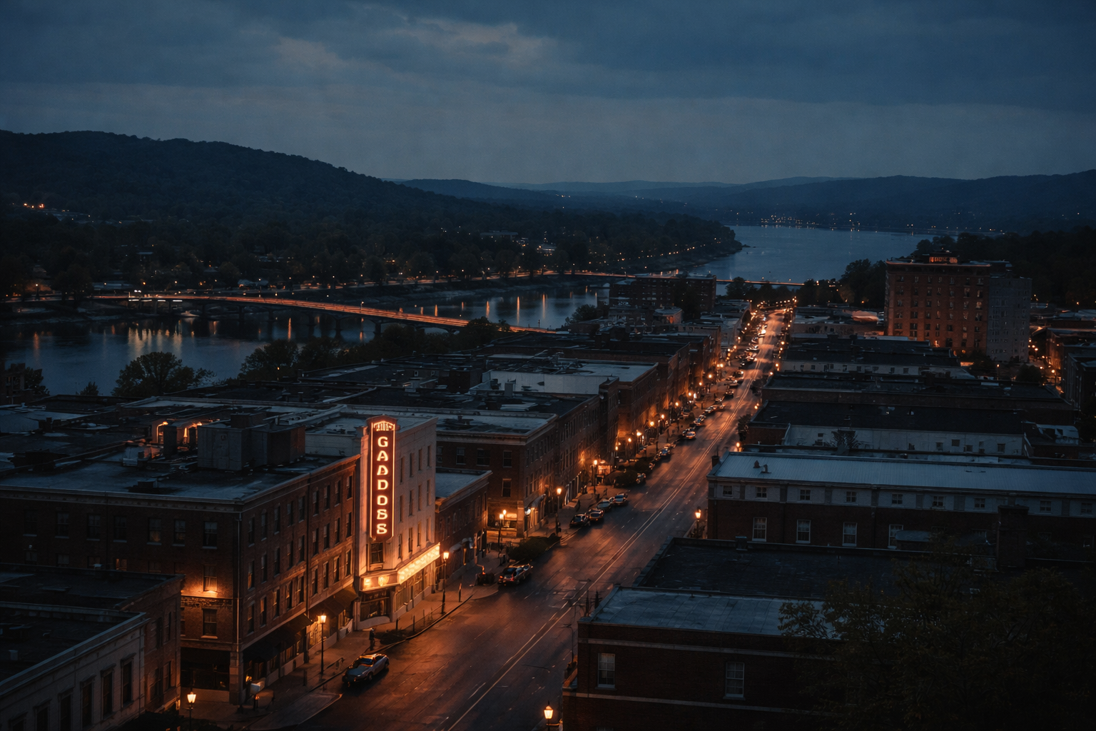 Gadsden, Alabama Night Scene — 3Cupid Cuckold Dating in Gadsden, Alabama