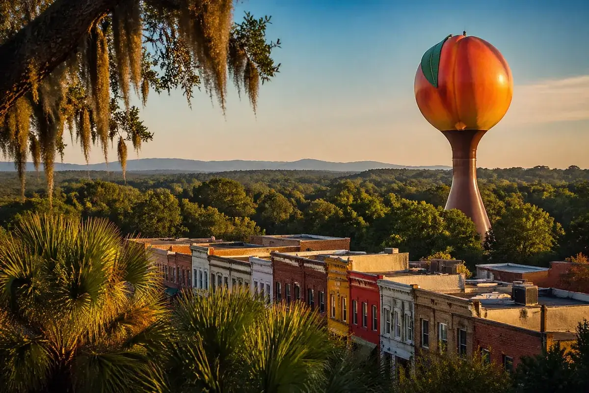 Gaffney-02-cityscape in Gaffney, South Carolina