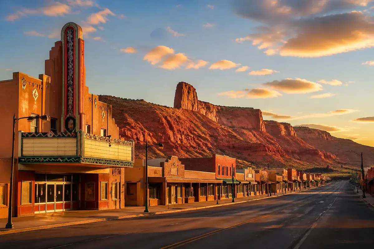Gallup-02-cityscape in Gallup, New Mexico