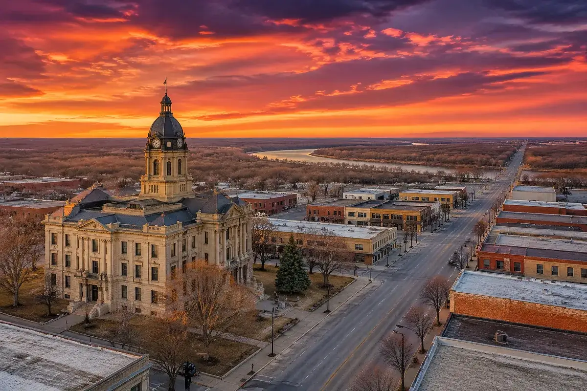 Great-bend-02-cityscape in Great Bend, Kansas