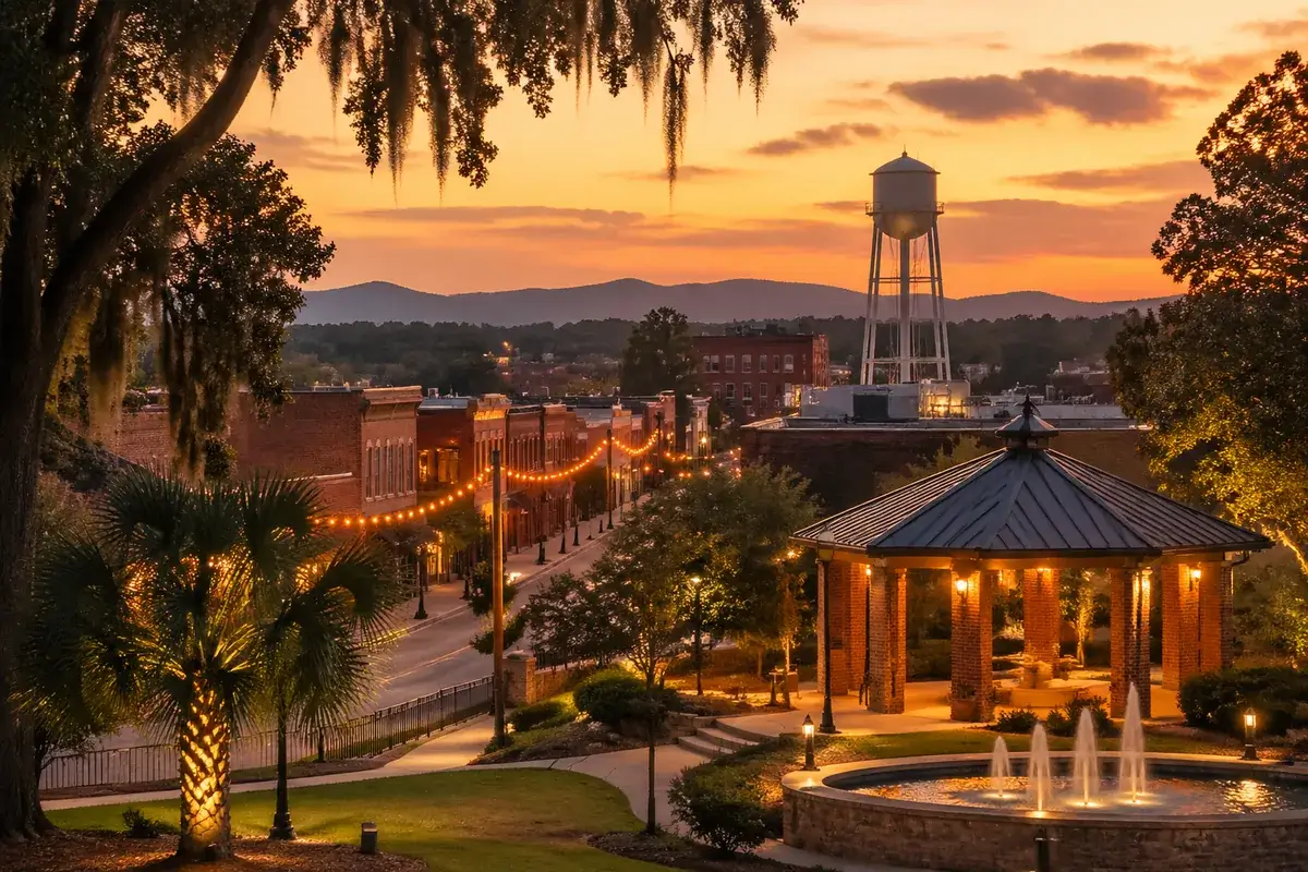Greer-02-cityscape in Greer, South Carolina