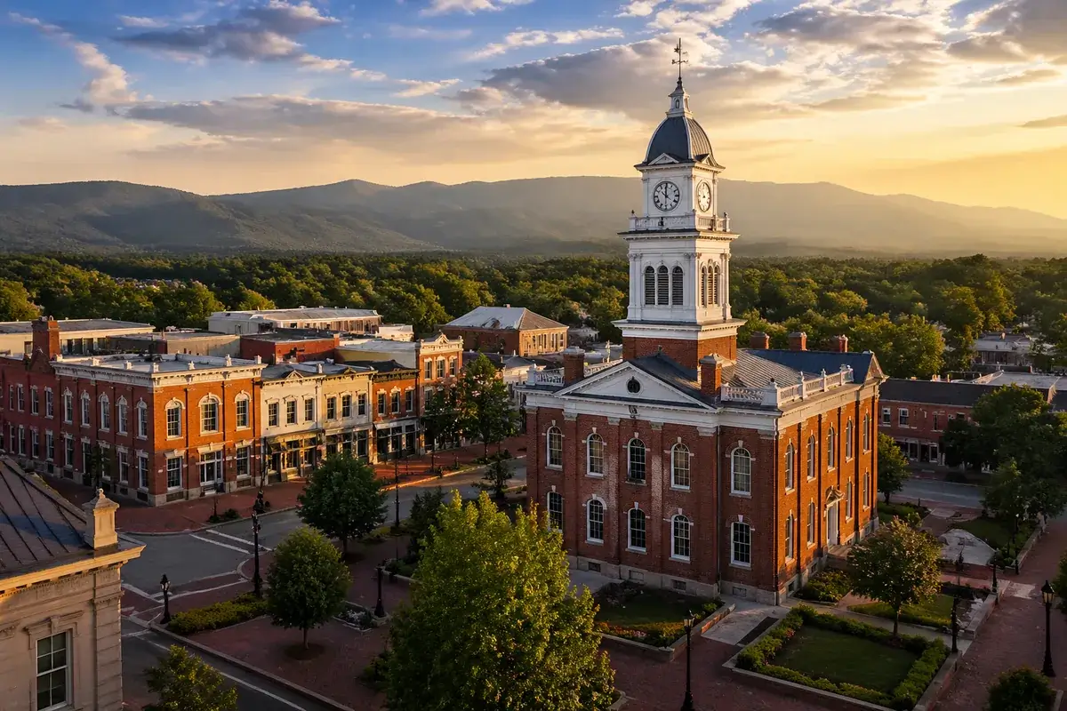 Harrisonburg-02-cityscape in Harrisonburg, Virginia